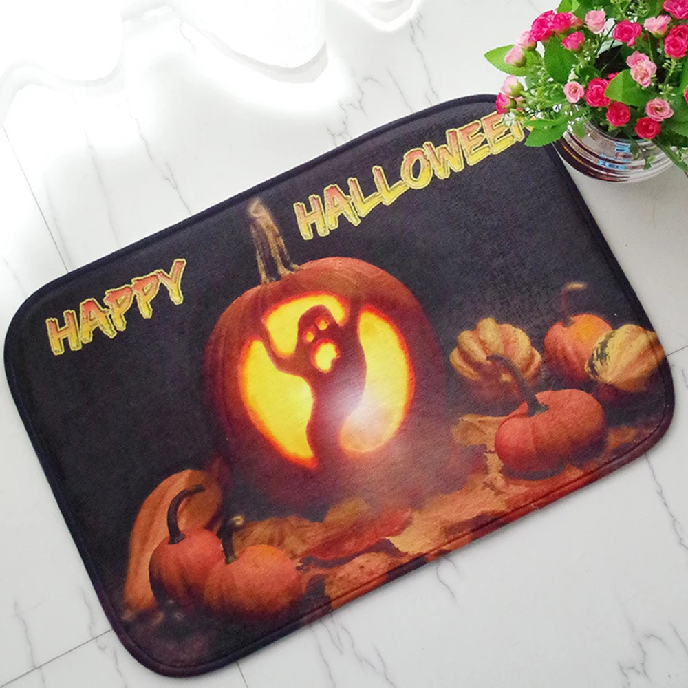 mdct happy halloween day pumpkin lantern printed area rugs soft carpet 4060cm doorway kitchen - Halloween Rugs mdct happy halloween day pumpkin lantern printed area rugs soft carpet 4060cm doorway kitchen - Halloween Rugs