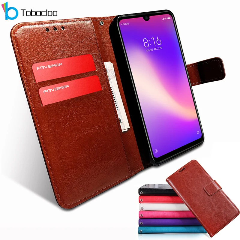 Чехлы из искусственной кожи с откидной крышкой и подставкой в стиле ретро для XiaoMi