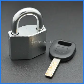 

7 pcs 40mm 90 degrees turned flat key padlock metal locker door lock with same keys