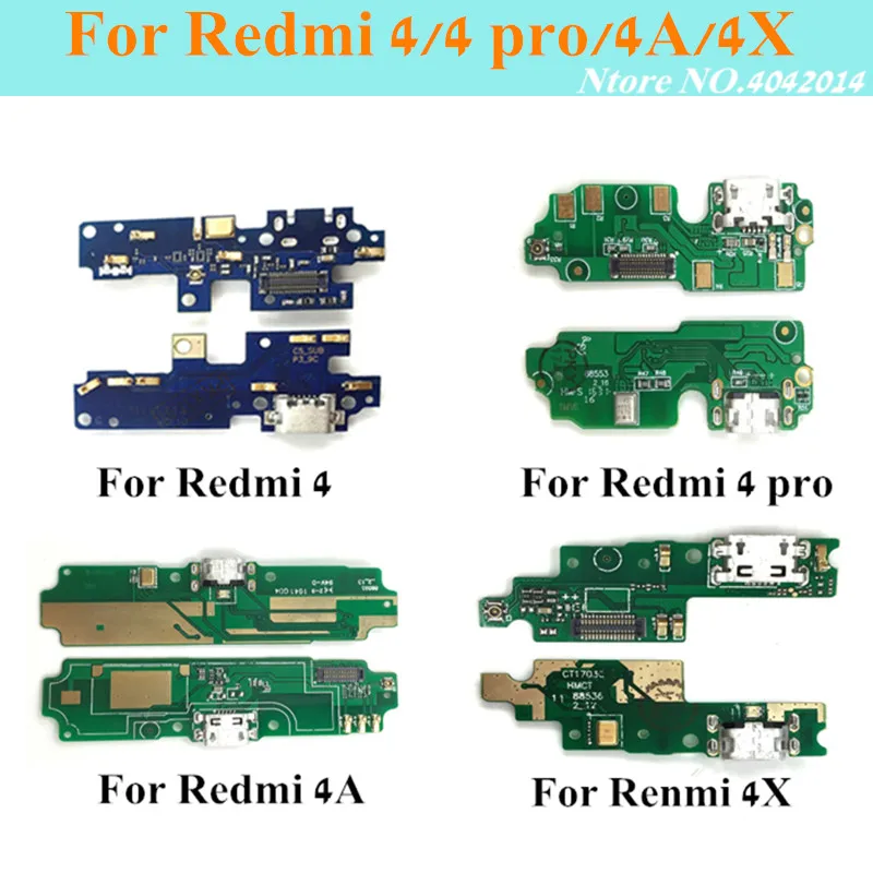 Шлейф для зарядного устройства Micro USB Xiaomi redmi 4/4 Pro/4A/4X|Шлейфы мобильных телефонов| |