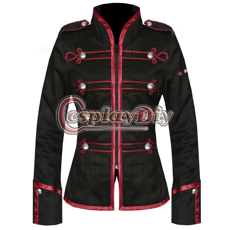Compra rojo para mujer de la chaqueta militar online al
