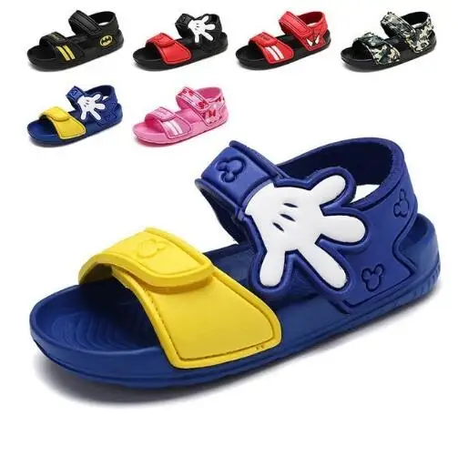 

Children Shoes 2019 Summer Cartoon Micky and Minnie Baby Waterproof Sandals for Girls Beach Shoes Indoor Anti-Slip Slippers