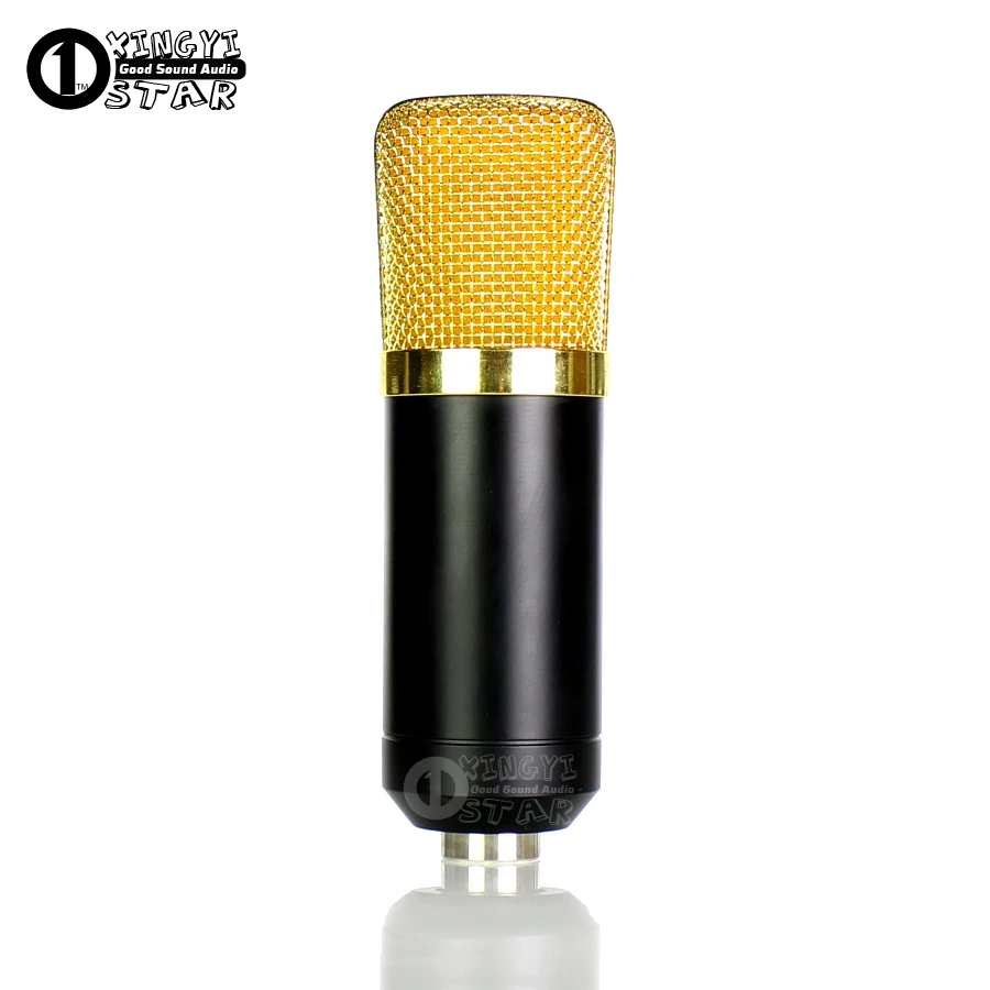 

BM700 BM800 Professional Wired Vocal Condenser Microphone For Karaoke Broadcast Recording Studio Mic Sound Card 48 Phantom Power