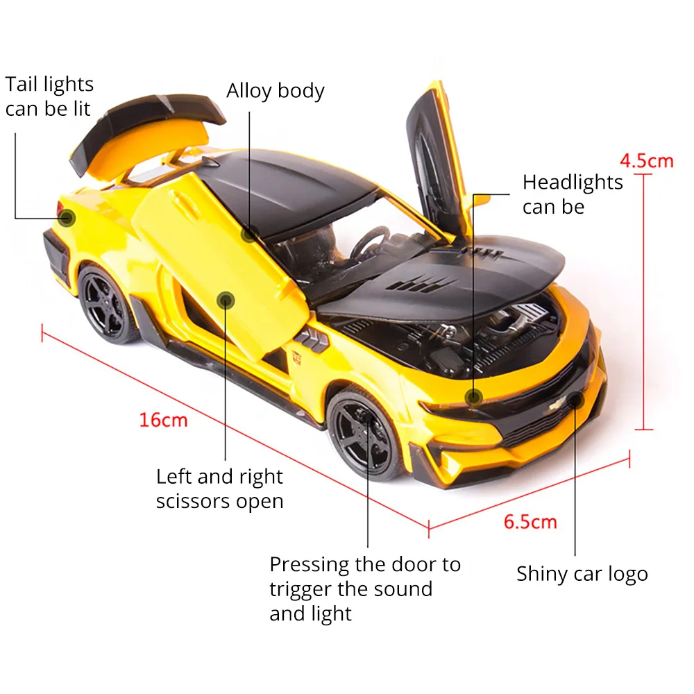 1/32 Diecasts & Toy Vehicles the fast and the Furious Camaro Car Model Collection Car Toys For Children Christmas Gift