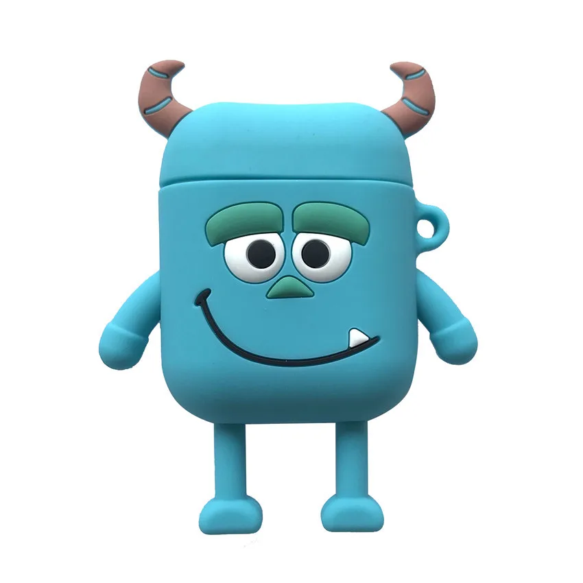 

Bluetooth Earphone Case for Airpods Accessories Protective Cover Bag cute Cartoon soft luxury for apple airpods 3D stereoscopic