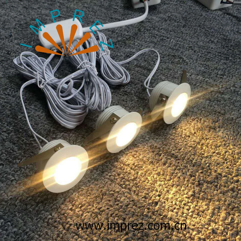 DHL free shipping 3pcs*3W LED mini star light dimmable mini reccessed