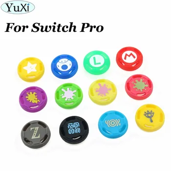 

YuXi 2pcs Replacement For Switch Pro Silicone Joystick Cap Cover for PS3 PS4 for XBOX ONE for XBOX 360