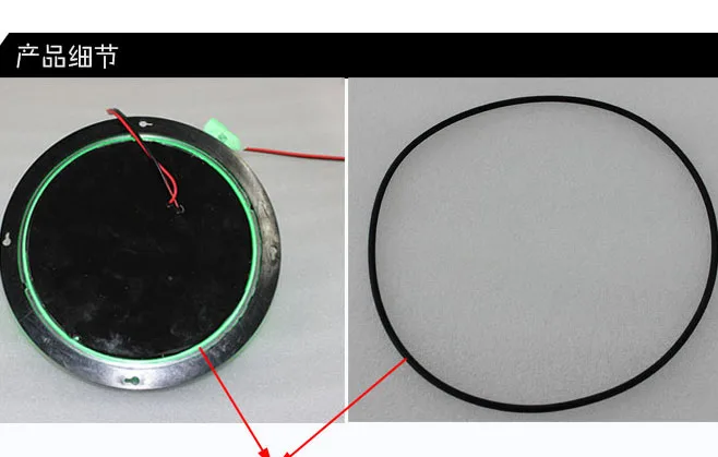 DC12V 200 мм 8 дюймов свет светофора лампа водонепроницаемый traffuc Замена Цвет красный, желтый зеленый один пакет в продаже