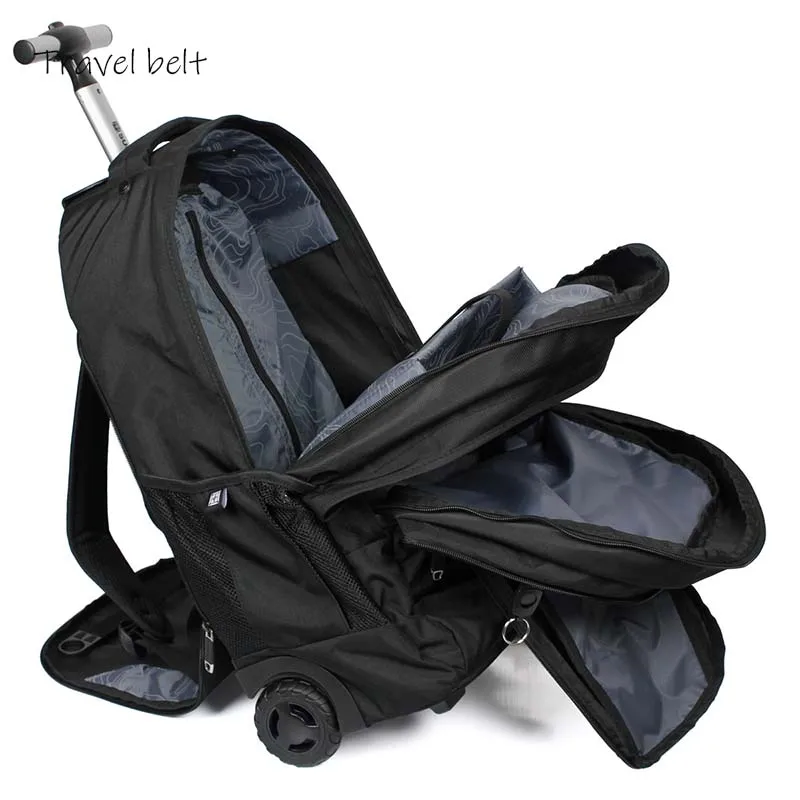 

International brand oxford Travel Bags Spinner Multifunctional shoulder Suitcase Wheels 20 inch High capacity Rolling luggage