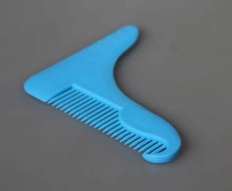 Venda quente pente de barba de plástico