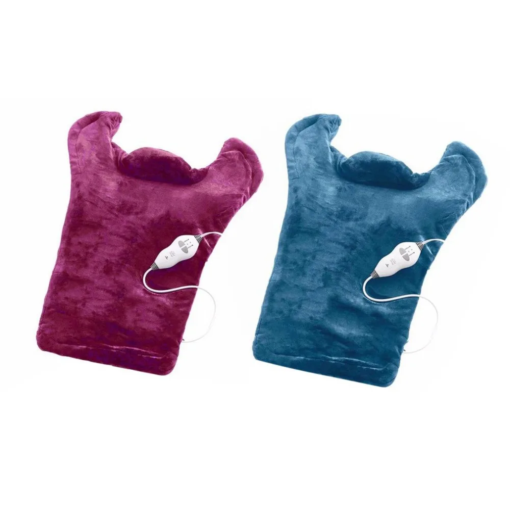 Alívio da Saúde Alívio da Dor Envoltório de Calor Flanela Envoltório Pescoço Ombro Costas Músculos Almofada Extra-longo Massagem Massageador Doméstico 12 massagem envoltório de calor massageador doméstico
