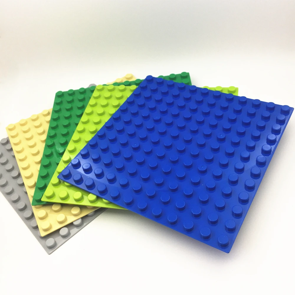 

Duplos Dots Base Plate for Large Size Bricks Baseplate Board DIY Big Building Block Toys For Children Compatible with legoed
