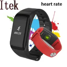 Itek F1 smart Сердечного ритма крови Давление фитнес-трекер спорта браслет для IOS Android часы PK Ми bandfitbits