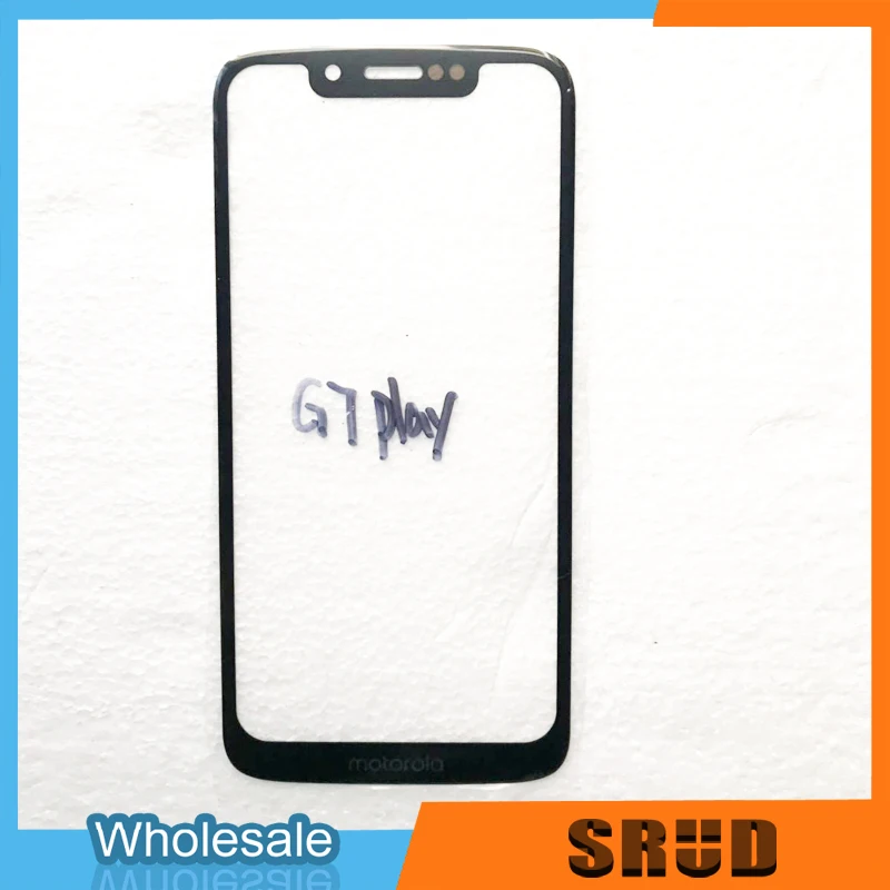 LCD Outer Glass With Laminated OCA For Motorola G6 G7 G7 Play G7 Power G7 Plus G8 G8 Play G8 Power Front Outer Screen Glass Lens