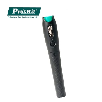 

Pro'sKit Pen-type Visual Fault Fiber Tester 1MW 5km Red Light Fiber Optic Visual Fault Locator Optical Fiber Identifier Tester