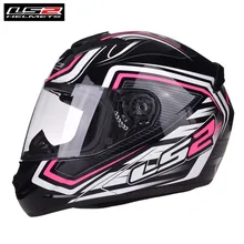 LS2 FF352 di Piccola Dimensione Del Casco del Motociclo Delle Donne di Bambini Caschi Da Corsa Moto Kask S M ROOKIE Rosa Ranger 55 56 57 58 CENTIMETRI