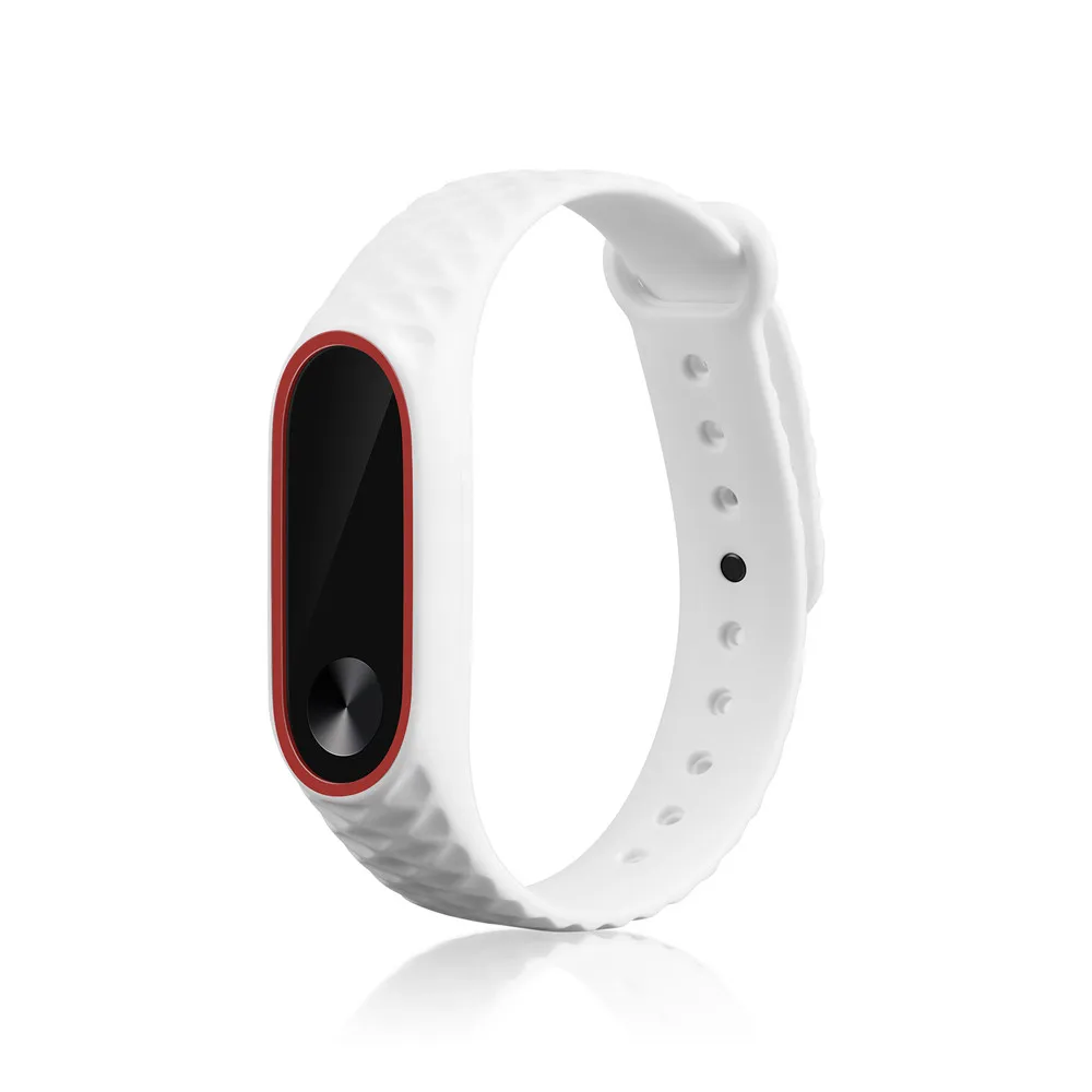

NEW Smart Bracelet Multiple Colorful Wrist Strap Silicone Strap For xiaomi Mi Band 2 Replace Accessories For Wrist band #YL10