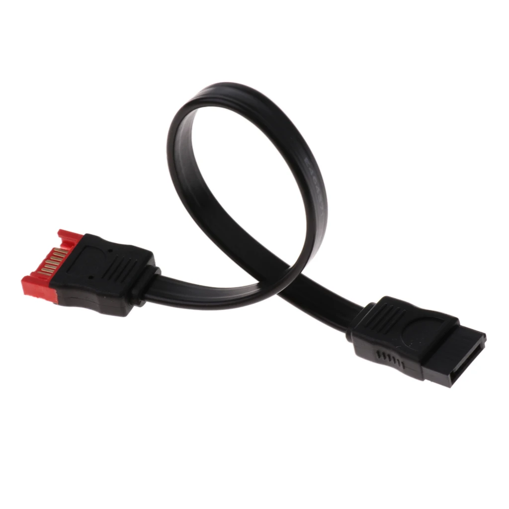 SATA 7Pin Male to Female Extension Cable Serial ATA Hard Disk HDD Data Cable