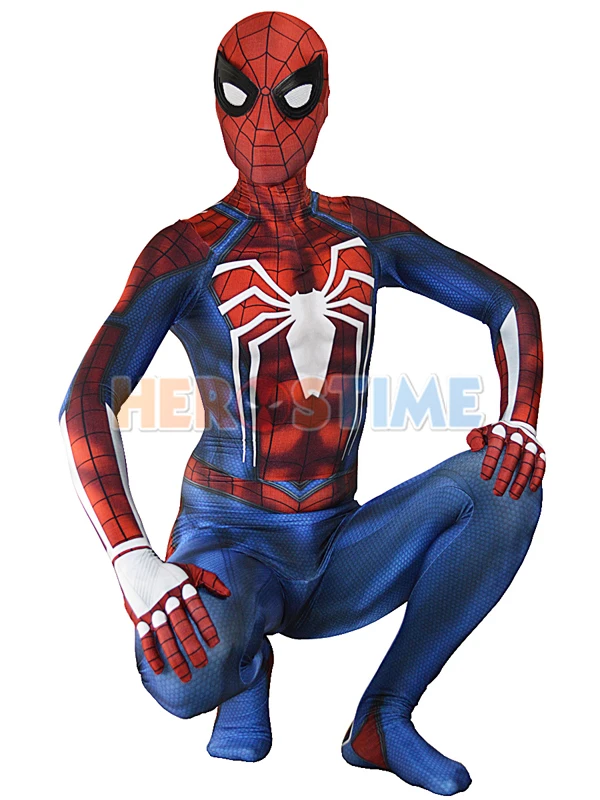 3D Print PS4 Insomniac Spiderman Costume Game Spider ...