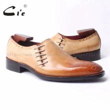 cie square toe medallion bespoke leather man shoe handmade men s shoe oxford goodyear craft shoe