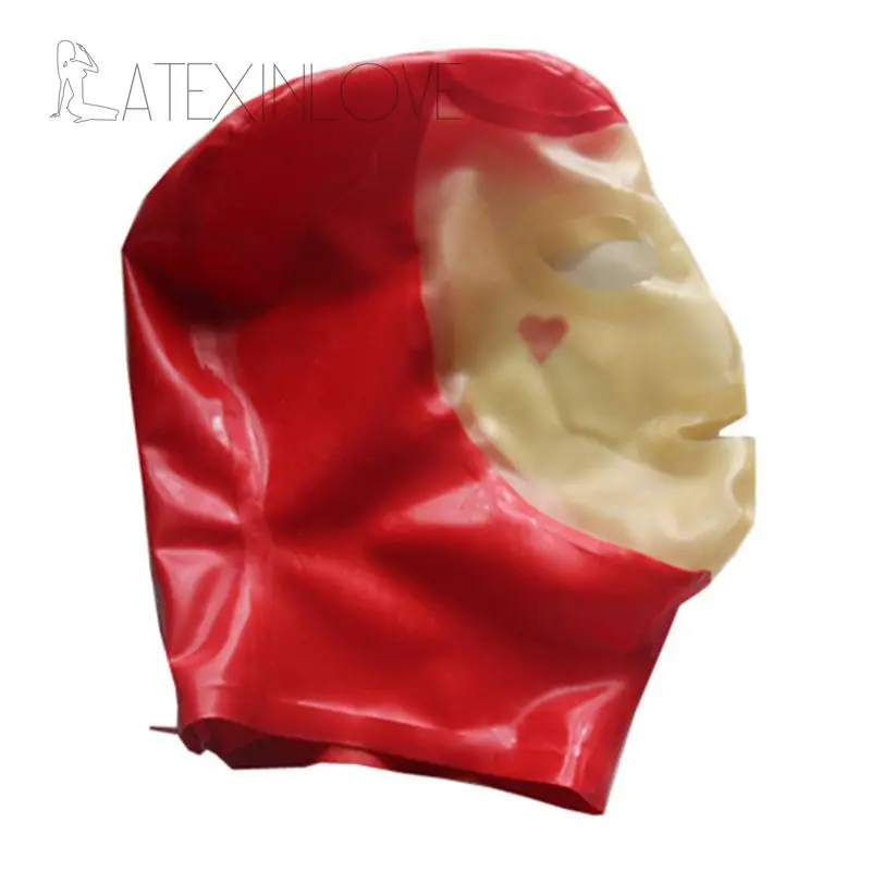Sexy-Red-Transparent-Latex-Mask-Fetish-Rubber-Natural-Hoods-Open-Eyes-Mouth-with-Back-Zipper-2