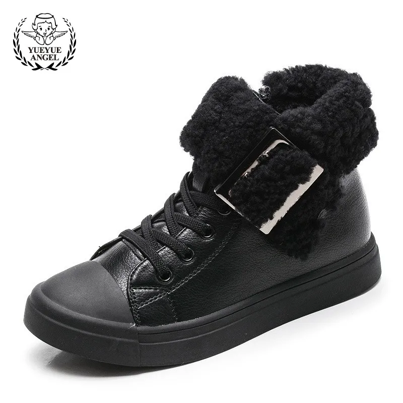 

Hot Boys Plus Velvet Thicken Snowshoes High Quality Cotton Shoes Non-Slip Warm Baby Girl Boots Army Green Ankle Boots 7-12 Year