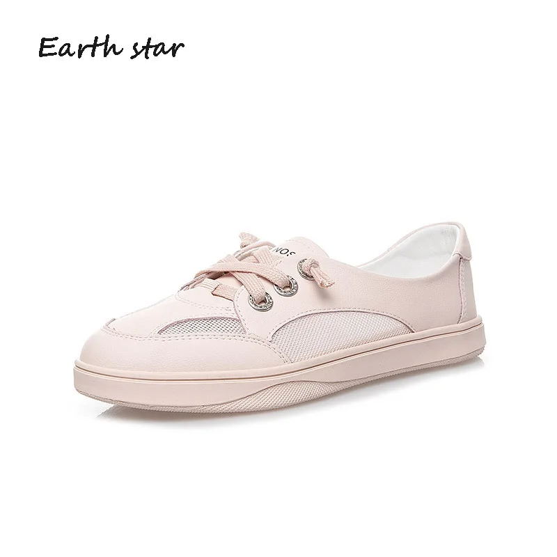 Женская Повседневная обувь Модные брендовые белые кроссовки zapatos de mujer Новинка