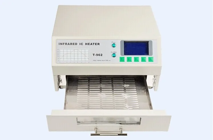Инфракрасный нагреватель Puhui T962 Reflow Oven BGA SMD SMT паяльная станция|Паяльные станции| |
