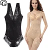 Women Lace Bodysuits Legs Shaper Body Shapewear Sexy Slimming Tummy Bra Lifter Full Corset Control Big Belly Underwear ► Photo 1/6