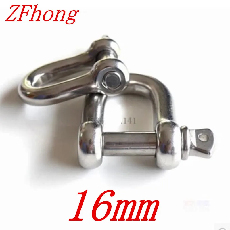 M16 Paracord Stainless Steel D shackle Buckle For Bracelet |