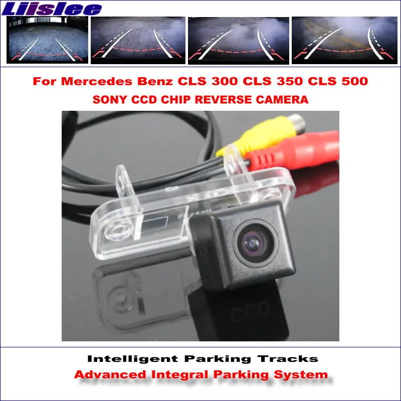 

Liislee 860 * 576 Pixels Back Up Camera For Mercedes Benz CLS 300 350 500 550 Rearview Parking Dynamic Guidance Tragectory