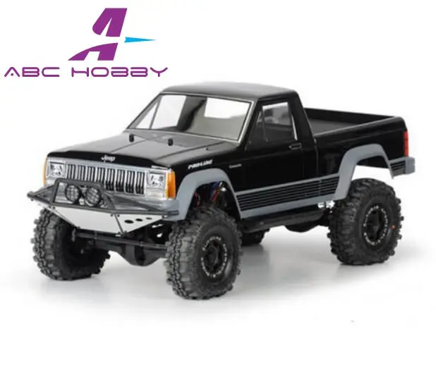 1/10 RC 4x4 грузовик Рок Гусеничный корпус для гонки по оси AX90027AX90046 SCX10 колесная база 313 мм только прозрачный корпус DIY