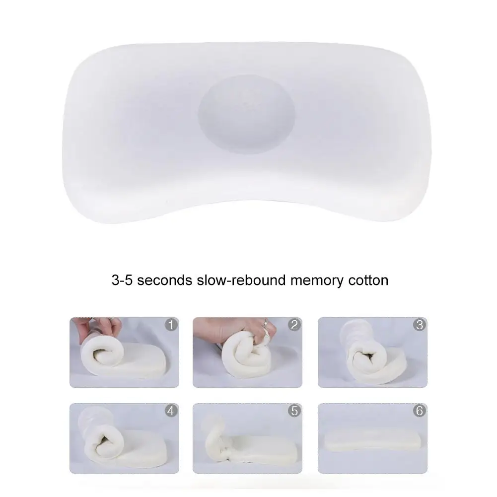 Beli Lambat Rebound Memori Kapas Bantal Bayi Anak Crescent Bantal Mencegah Memiringkan Kepala Bentuk Balita Bantal