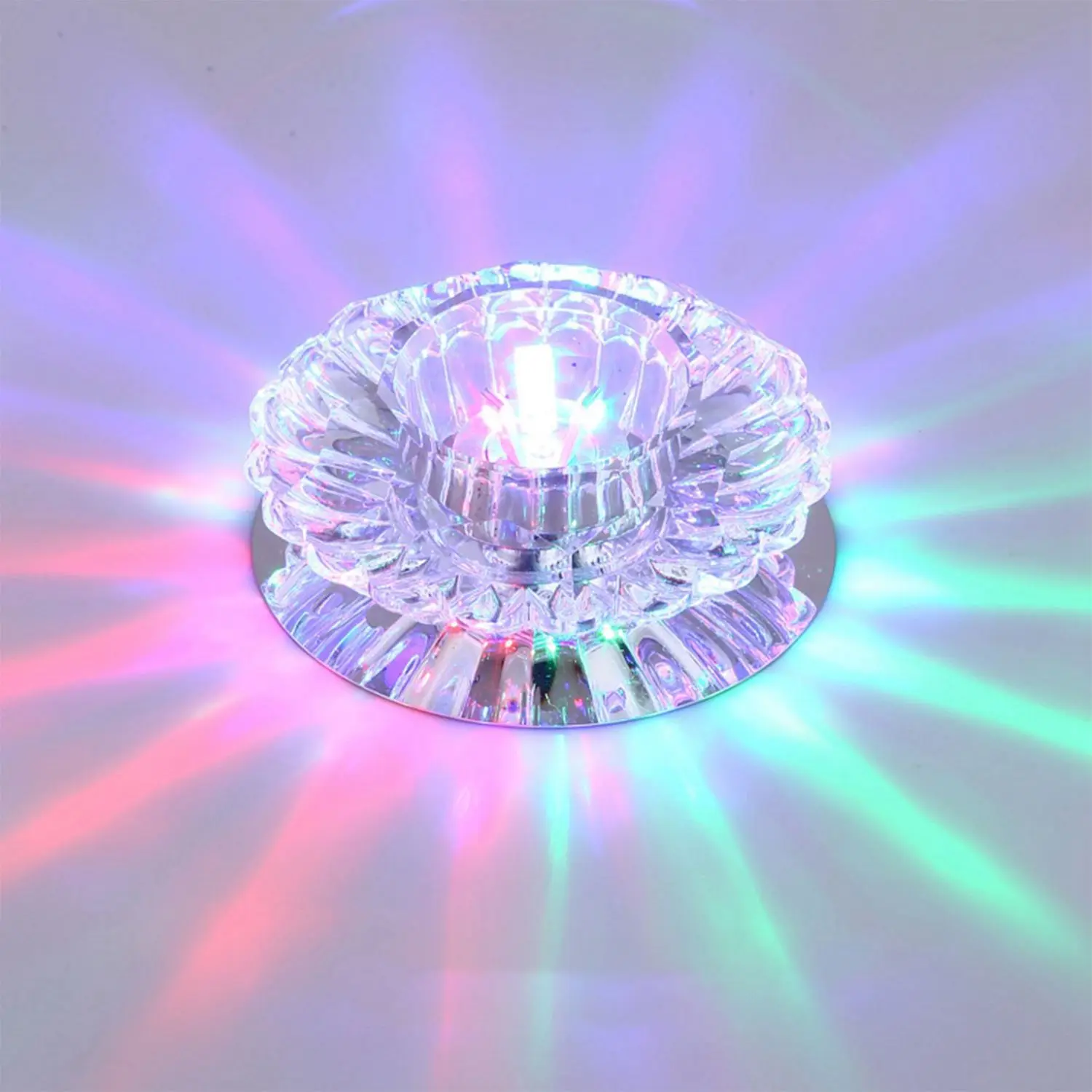 

GTBL 3W 5W Aisle Flush LED ceiling lamp living room crystal corridor aisle lights LED Ceiling Lights Luces Front techo Balcony