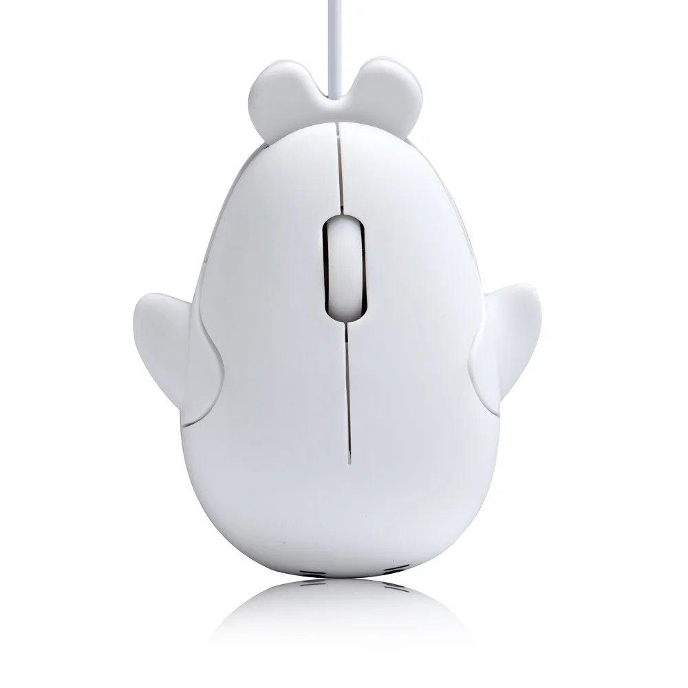 

Cute Wired Mouse 1200DPI Pink Blue White 3D USB Optical Gaming Mice Both Hands Office High Quality Mouse For PC Laptop L0211