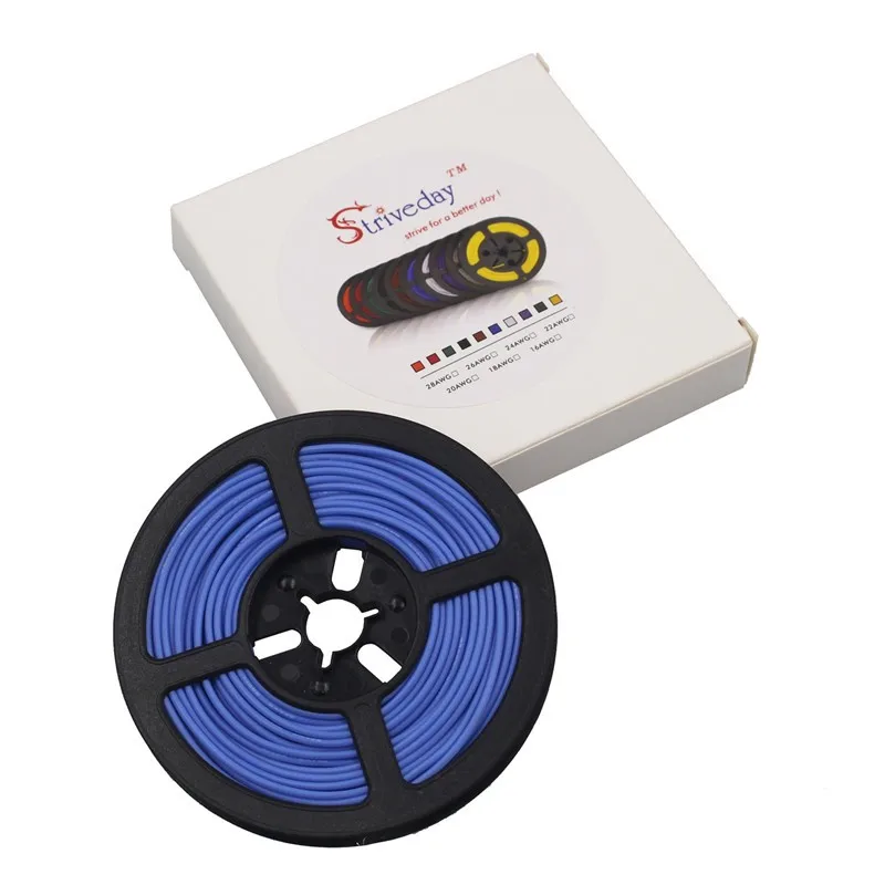 20 m 10AWG flexible silicone wire tinned copper wire stranded wire 1050 / 0.08TS outer diameter 5.5mm 5.3mm wire and cable 20 m 10AWG flexible silicone wire tinned copper wire stranded wire 1050 / 0.08TS outer diameter 5.5mm 5.3mm wire and cable