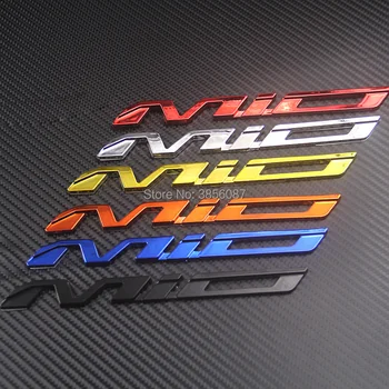 

FASP MIO Motorcycle Scooter Emblem Badge car sticker For MIO Moto Silver/Golden/red/black/Orange