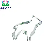 Волк Форма Сахарные Украшения Торта Помады фрезы инструменты, животного Графика Торт Печенье бисквитное формы для выпечки, прямые продажи