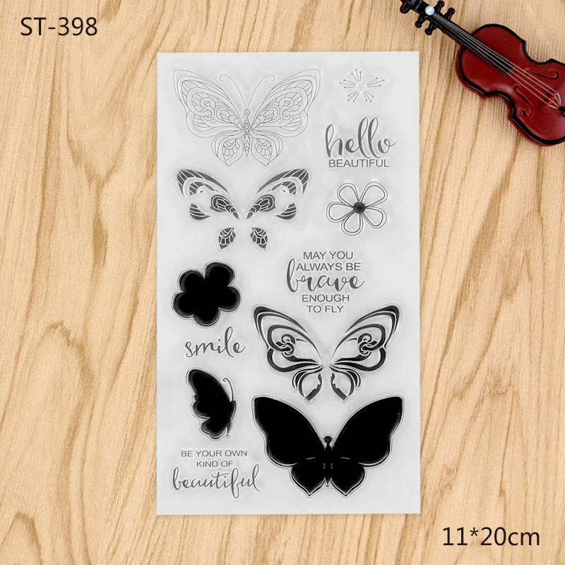 

Cute Animals Transparent Clear Stamp For DIY Scrapbooking Decorative card making craft Fun Decoration Supplies