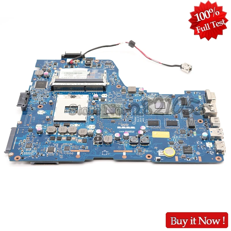 Материнская плата NOKOTION для ноутбука toshiba satellite A665 K000125710 PHQAA REV 1 0 HM65 GT540M DDR3