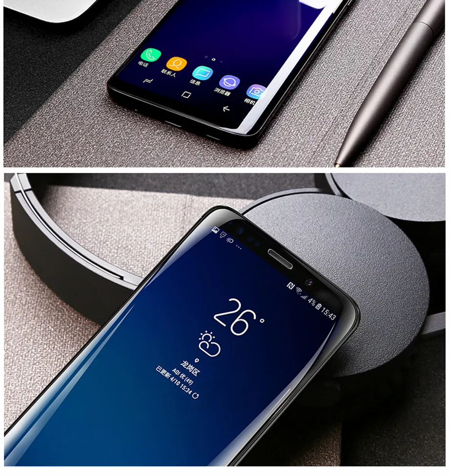 Изогнутая мягкая защитная пленка для samsung Galaxy S8 S8 Plus Note 8 Защитная пленка для экрана для samsung S7 S6 Edge S9 Plus(не стекло