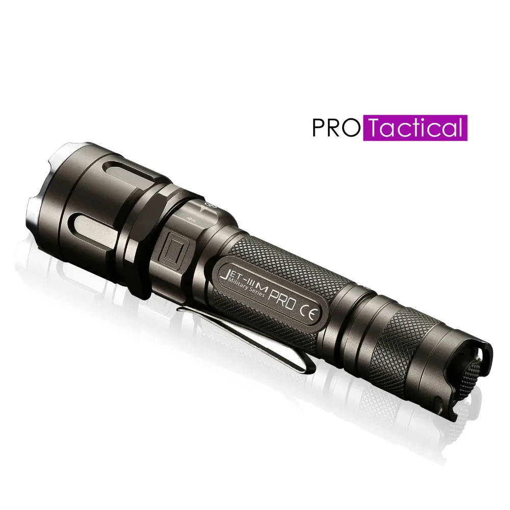 JETBeam 3M PRO LED Flashlight, Professional Military Tactical LED