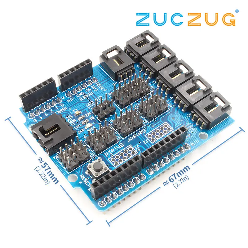 Умная электроника V4 цифровой аналоговый модуль Плата расширения для Arduino Сенсор щит V4.0