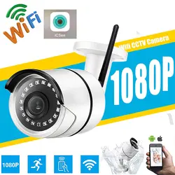 ICsee IP Камера Wi-Fi ONVIF P2P 1080 P 960 P 720 P 2MP Беспроводной проводной Nano светодио дный Ночное видение Открытый безопасности SD слот для карты Макс 32G