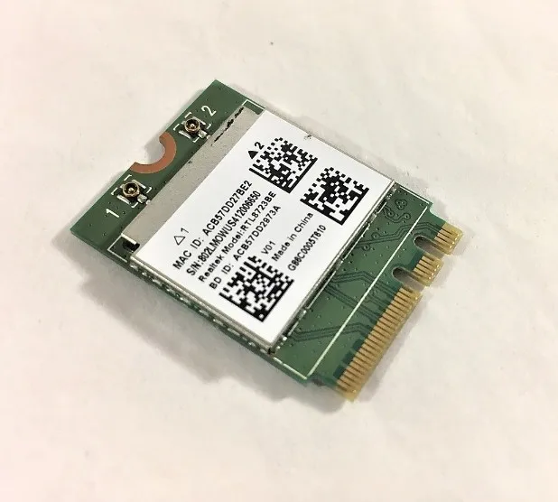 Карта для Realtek RTL8723BENF RTL8723BE беспроводной адаптер N Wi-Fi Bluetooth NGFF карта dell asus acer sony |
