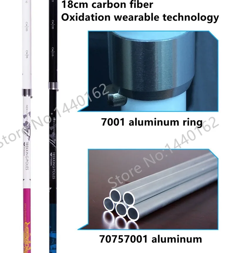 TP016 5 Section Trekking Poles 08