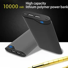 10000 внешний аккумулятор 10000 мАч полимерный внешний аккумулятор для мобильного телефона и планшета