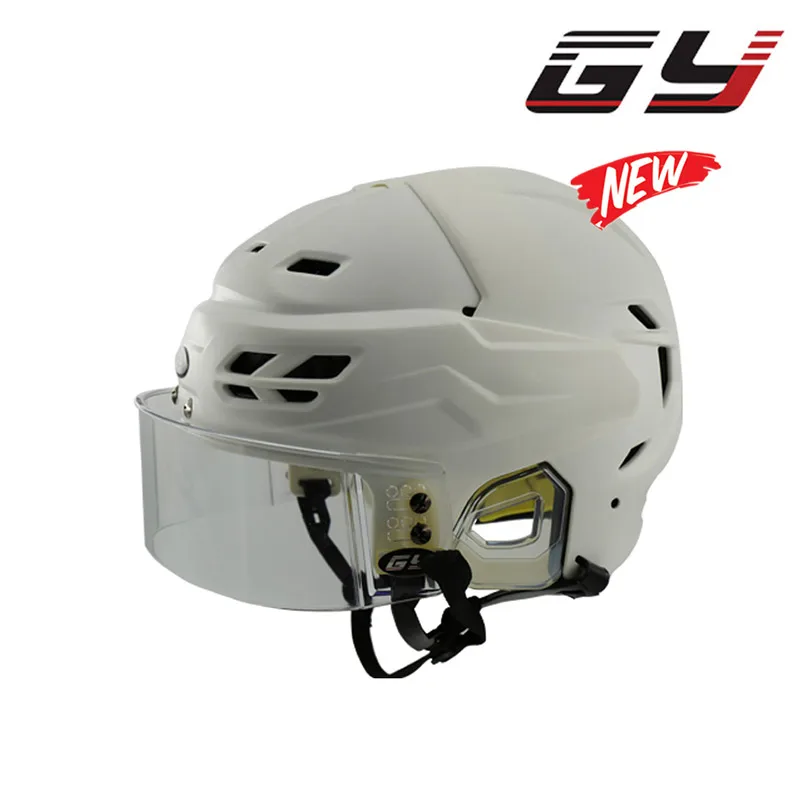 GY высокий EPP лайнер хоккейный шлем для игрока с козырьком