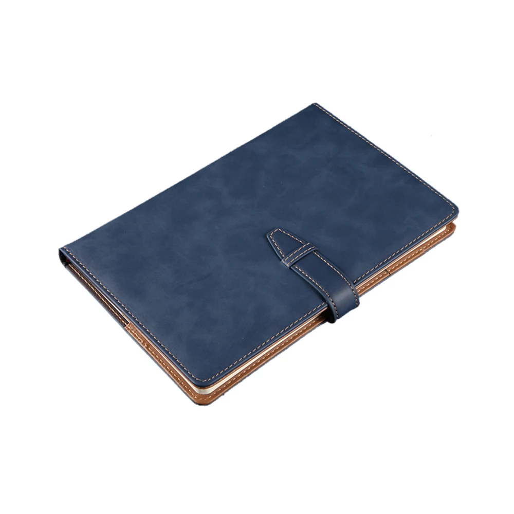 Офисный ноутбук записная книжка в кожаном переплете A5 винтажная обложка тетради бизнес-блокнот канцелярские принадлежности - Цвет: AS Shown