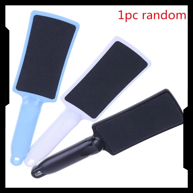 New Stainless Steel Foot Scrub Manicure Heel File Color Random Foot Grater Rasp For The Feet Pedicure Remover Luxury Nail Tools